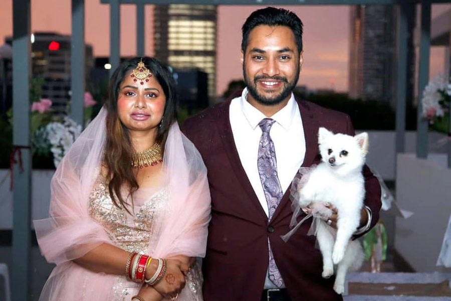 Indian Couple Wedding